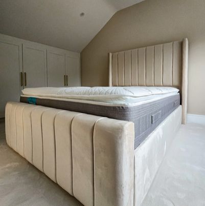 Lyons Wingback Bed frame